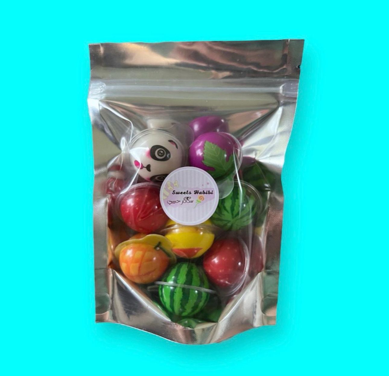 Gummy Ball Pouch - 6 Balls