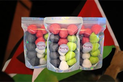 Palestine Marshmallow Pouch