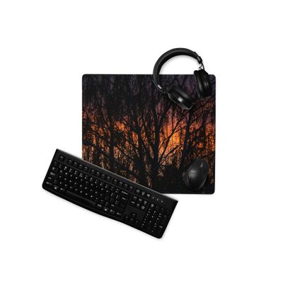 Lucid Times Green Ash Twilight Gaming Mouse Pad