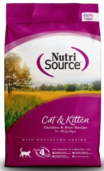 NutriSrc Cat Chkn/Rice 4#