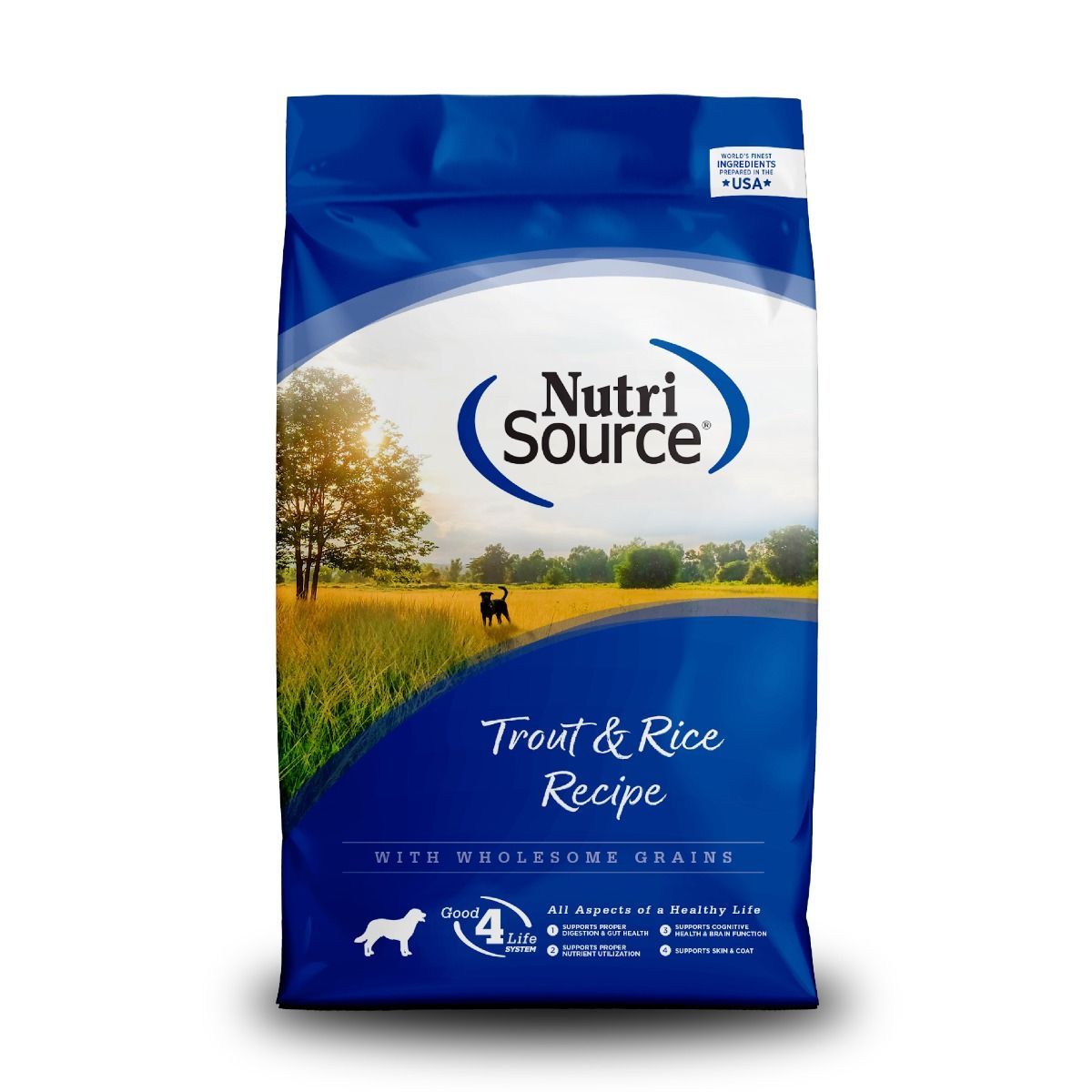 NutriSrc Trout/Rice 26#