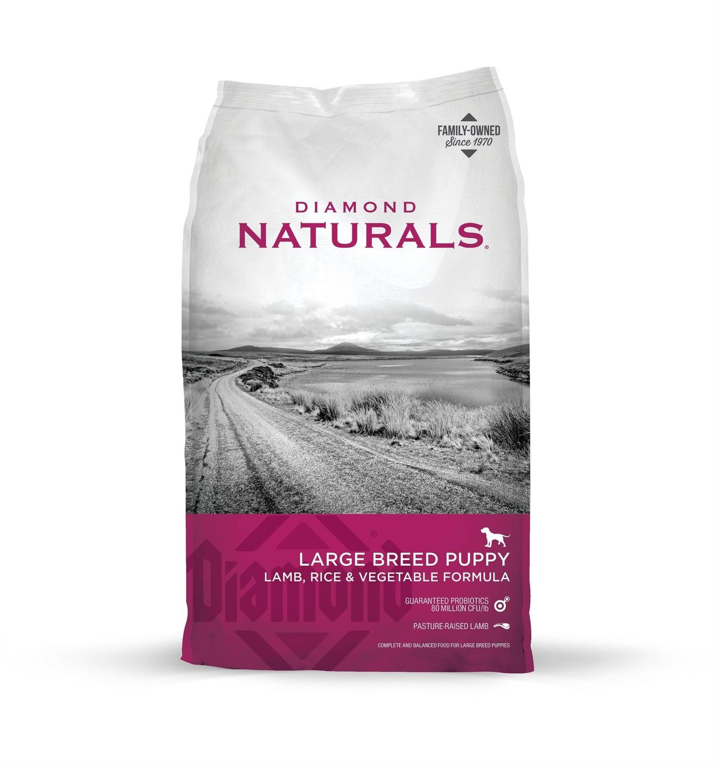 DmndNtrl LB Pup Lamb/Rice 40#
