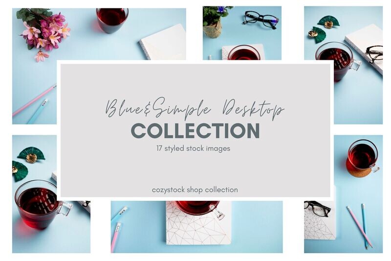 Blue &amp; Simple Desktop Collection