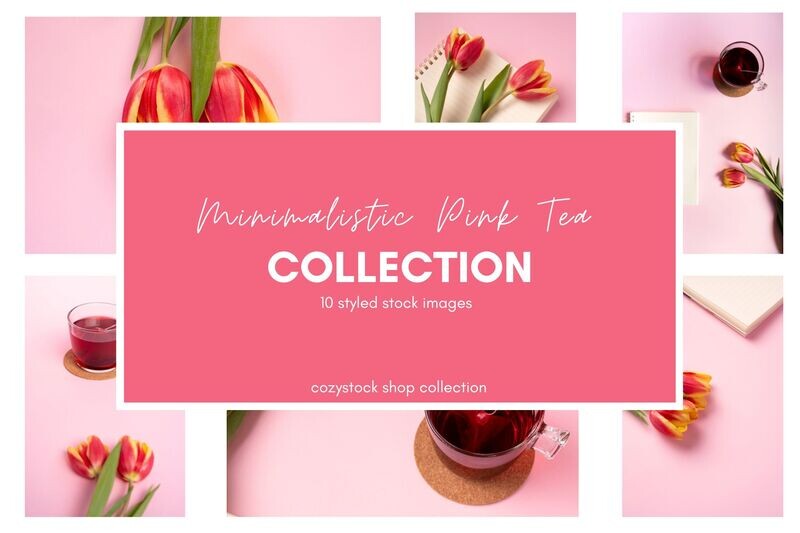 Minimalistic pink Tea