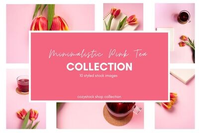 Minimalistic pink Tea
