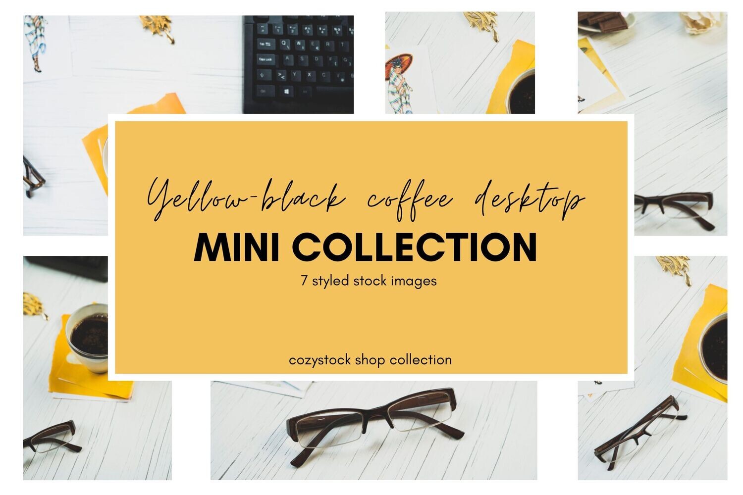 Yellow-black office coffee
