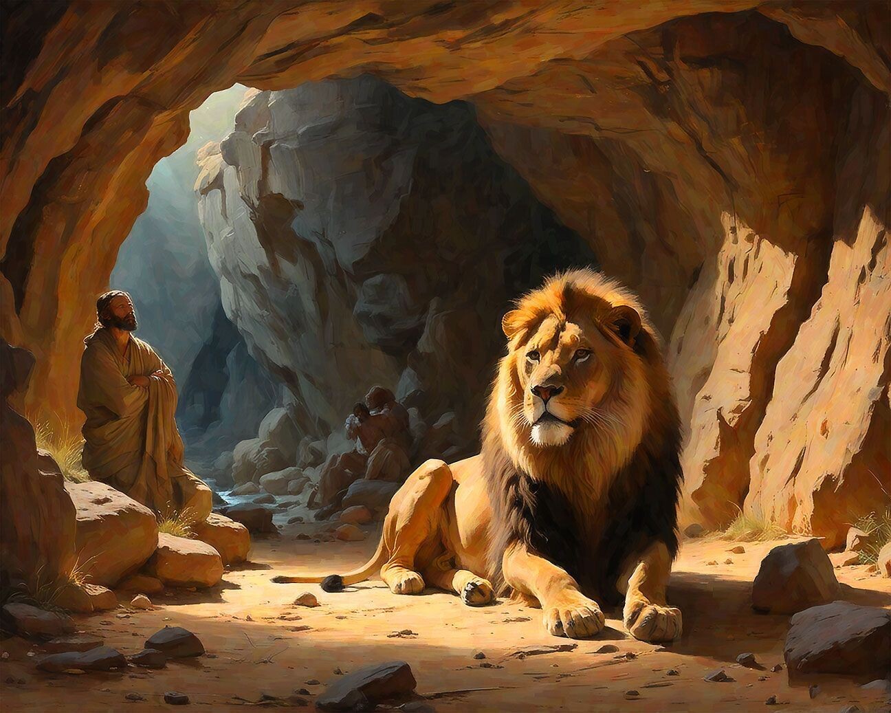 "Daniel in the Lion's Den"