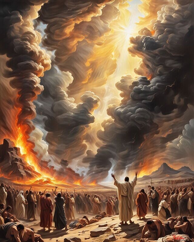 "Elijah Calls Down Fire"