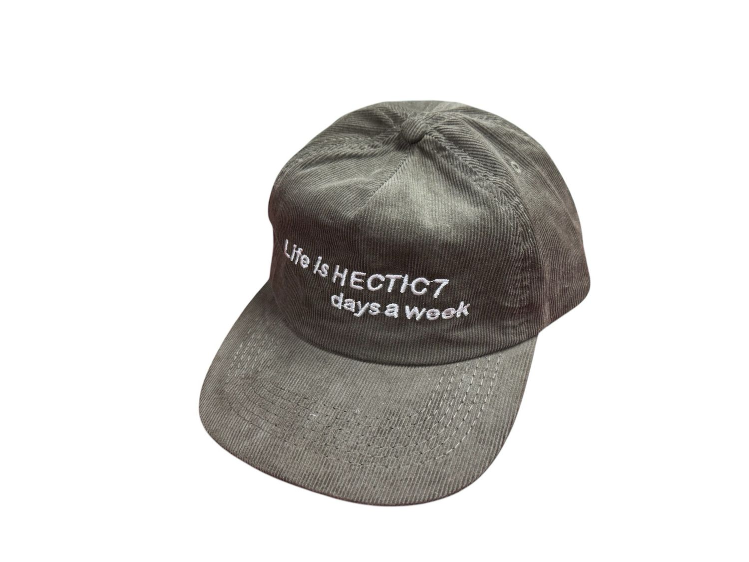 H7 Slogan Corduroy Cap