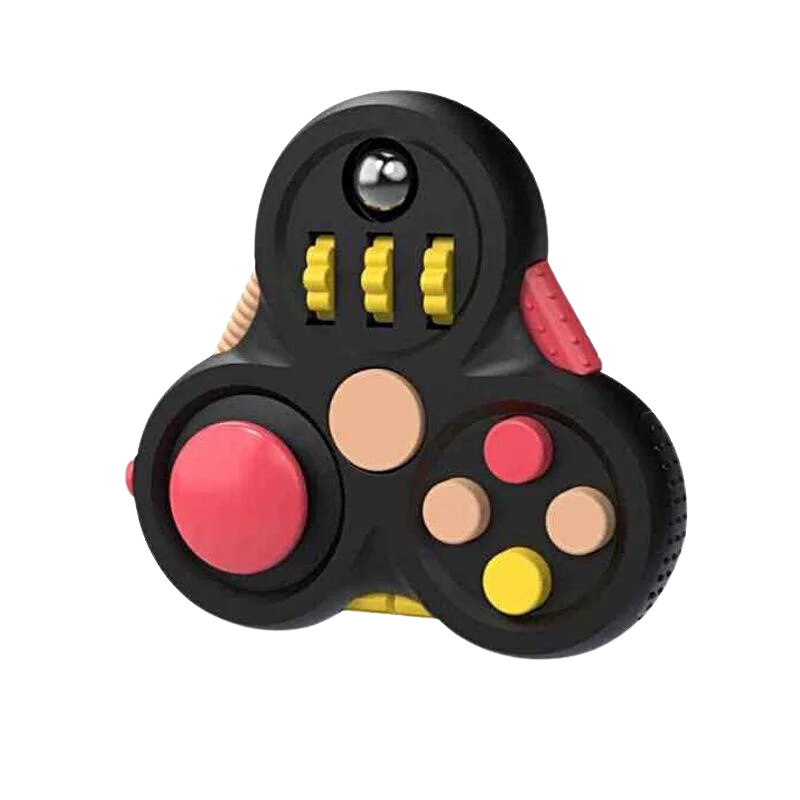Black Fidget Cube Spinner
