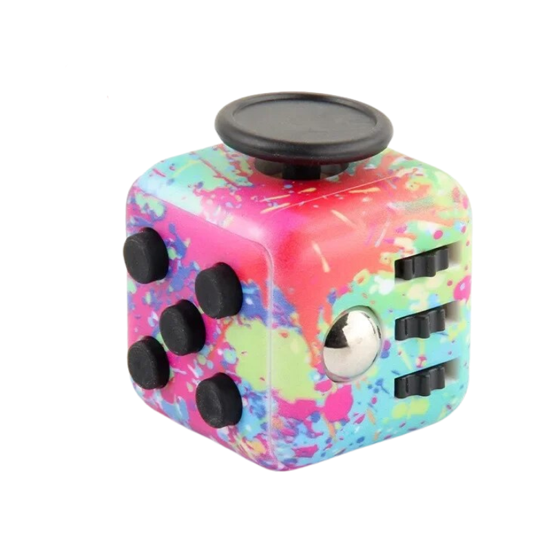 Multicolored Fidget Cube