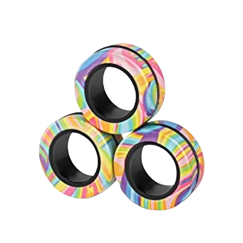 Magnetic Fidget Rings