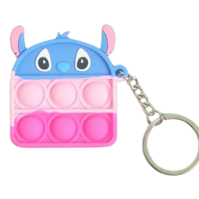 Stitch PopIt Keychain