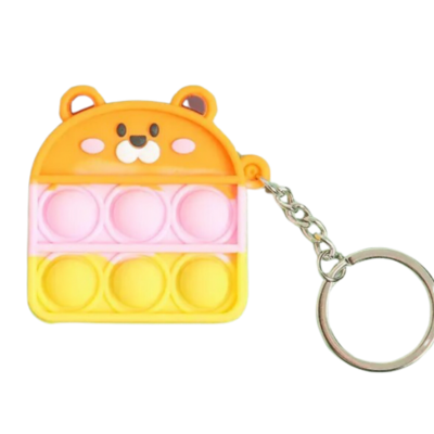 Bear Pop It Keychain
