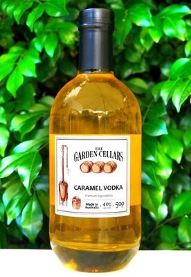 The Garden Cellars Caramel Vodka