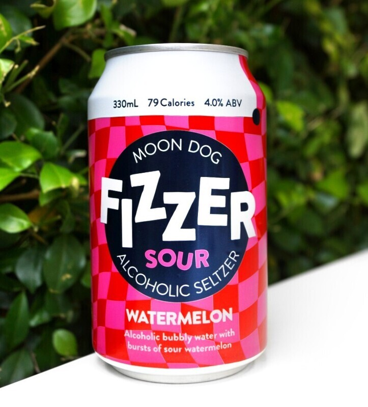 Moon Dog Fizzer Seltzer Watermelon Sour