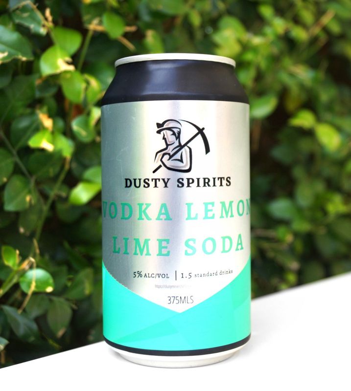 Dusty Miner Vodka Lemon Lime Soda
