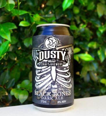 Dusty Miner Brewery Black Bones Dark Ale