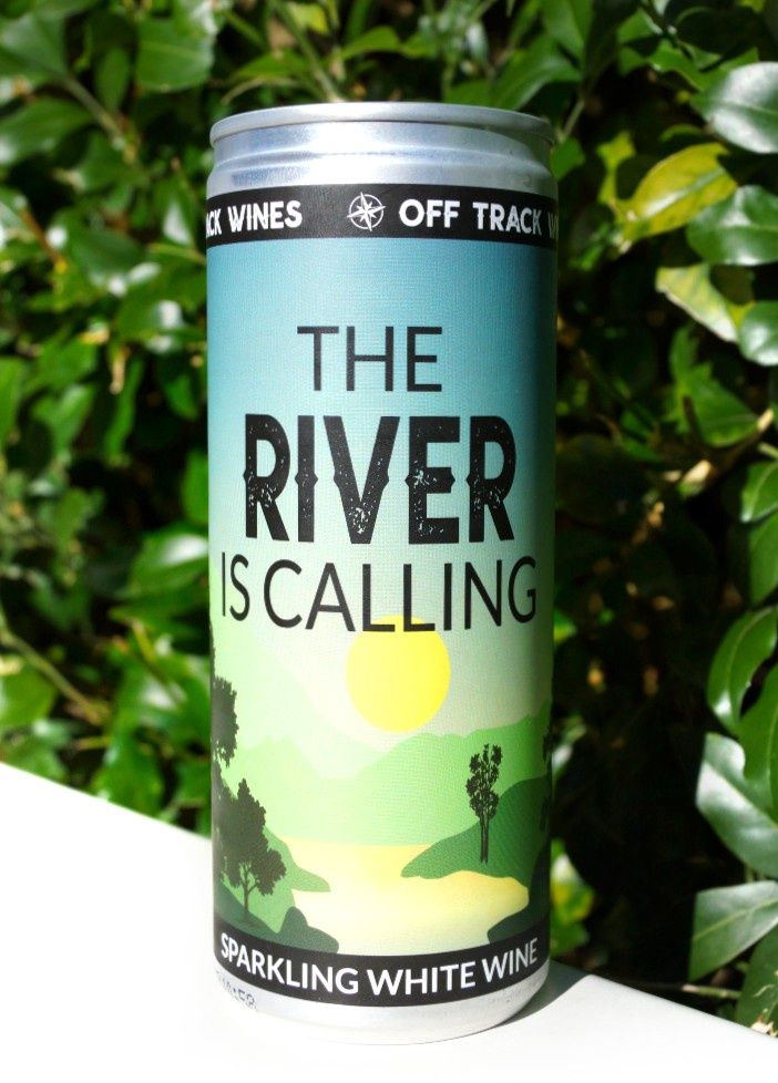 Off Track The River is Calling Sparkling White Wine