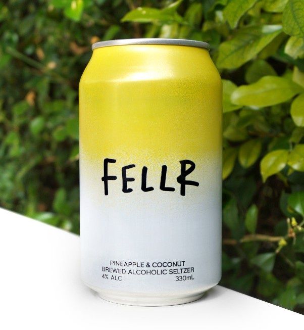 Fellr Pineapple &amp; Coconut Seltzer