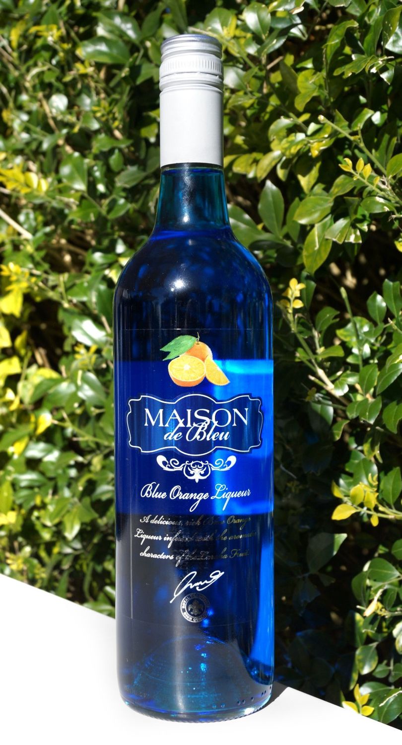 Maison De Bleu Blue Orange Liqueur