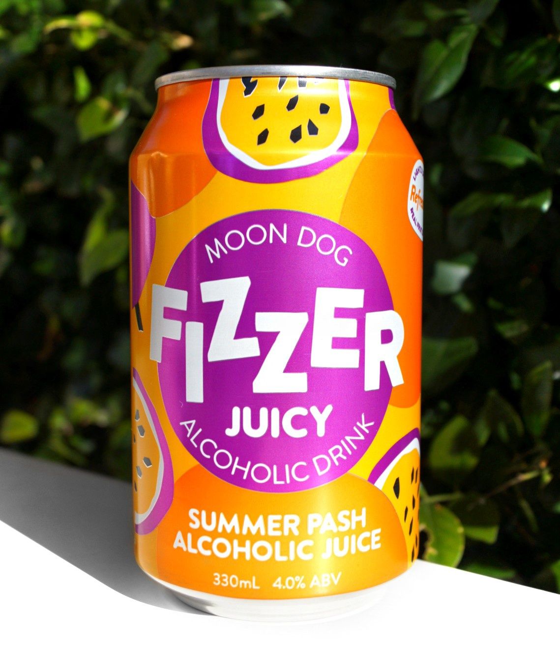 Moon Dog Fizzer Juicy Summer Pash Alcoholic Juice