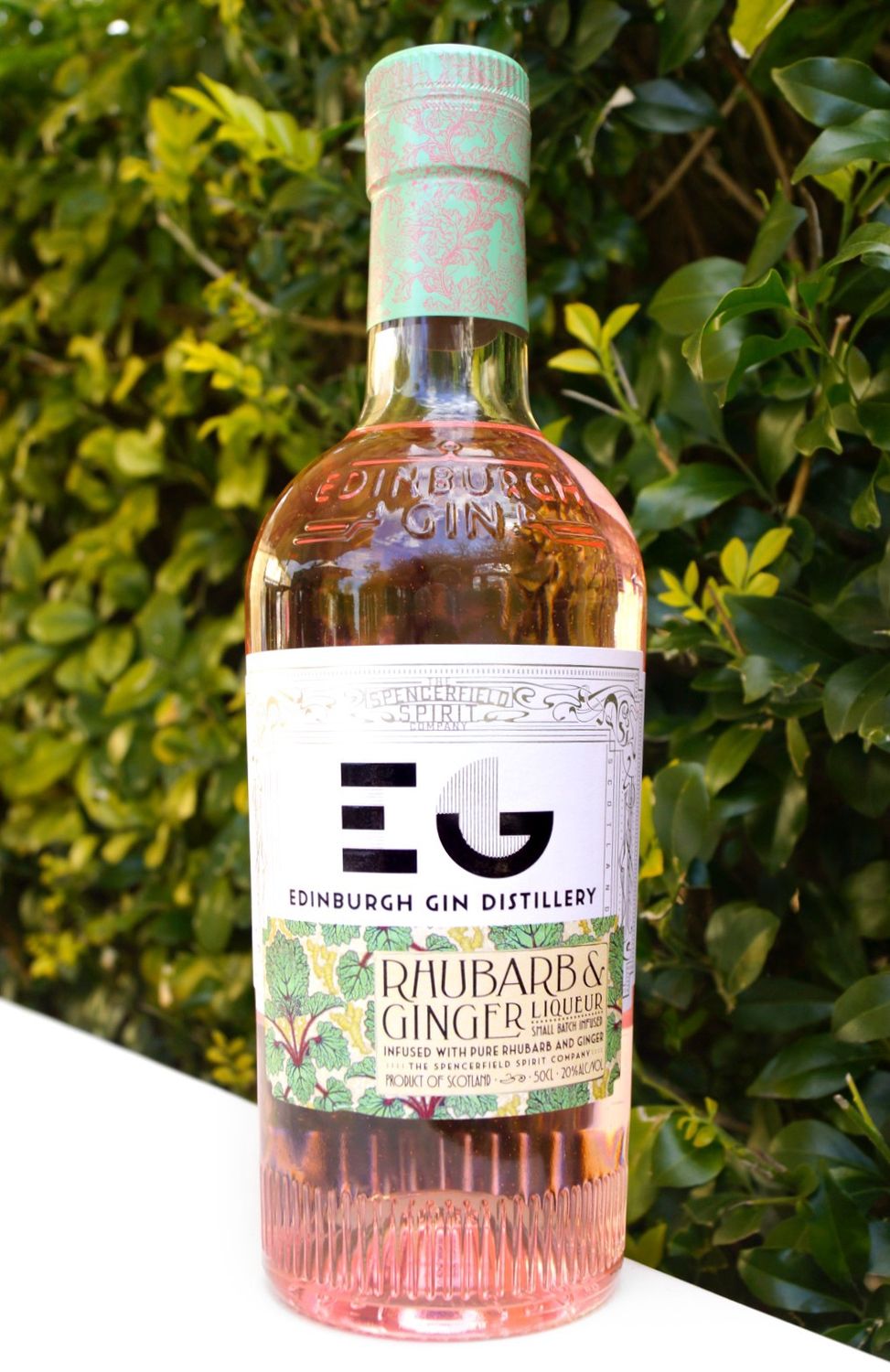 Edinburgh Rhubarb and Ginger Gin Liqueur