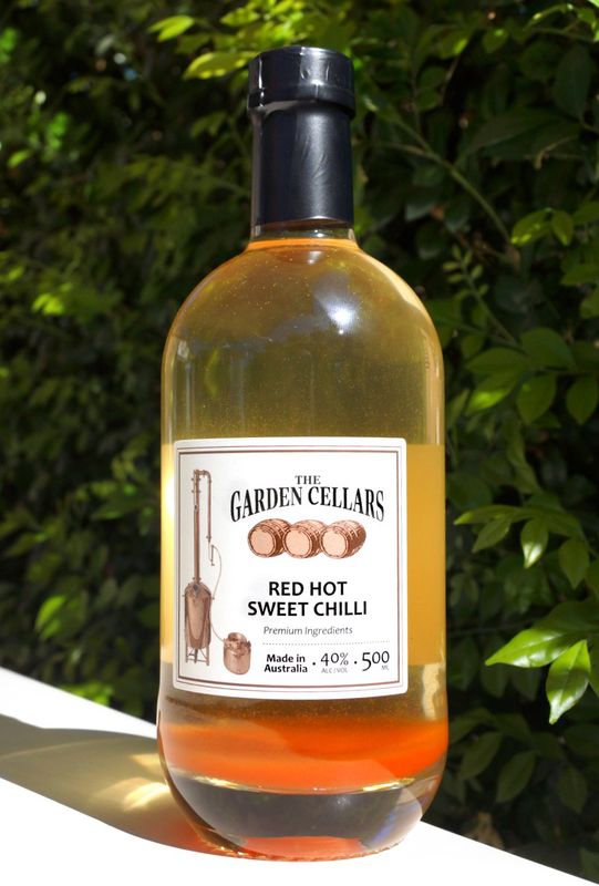 The Garden Cellars Red Hot Sweet Chilli Vodka