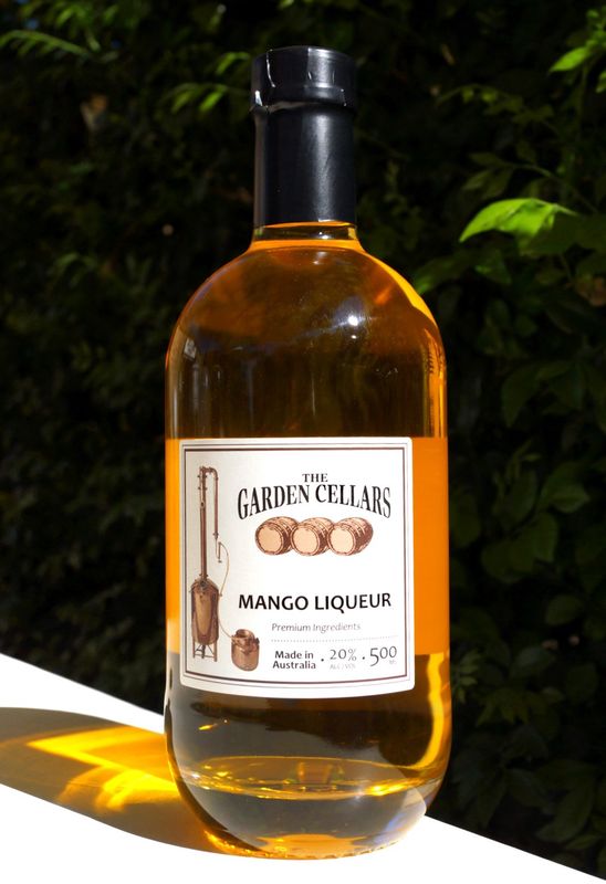 The Garden Cellars Mango Liqueur