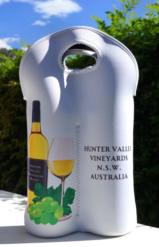 Double Wine Koozie Bag
