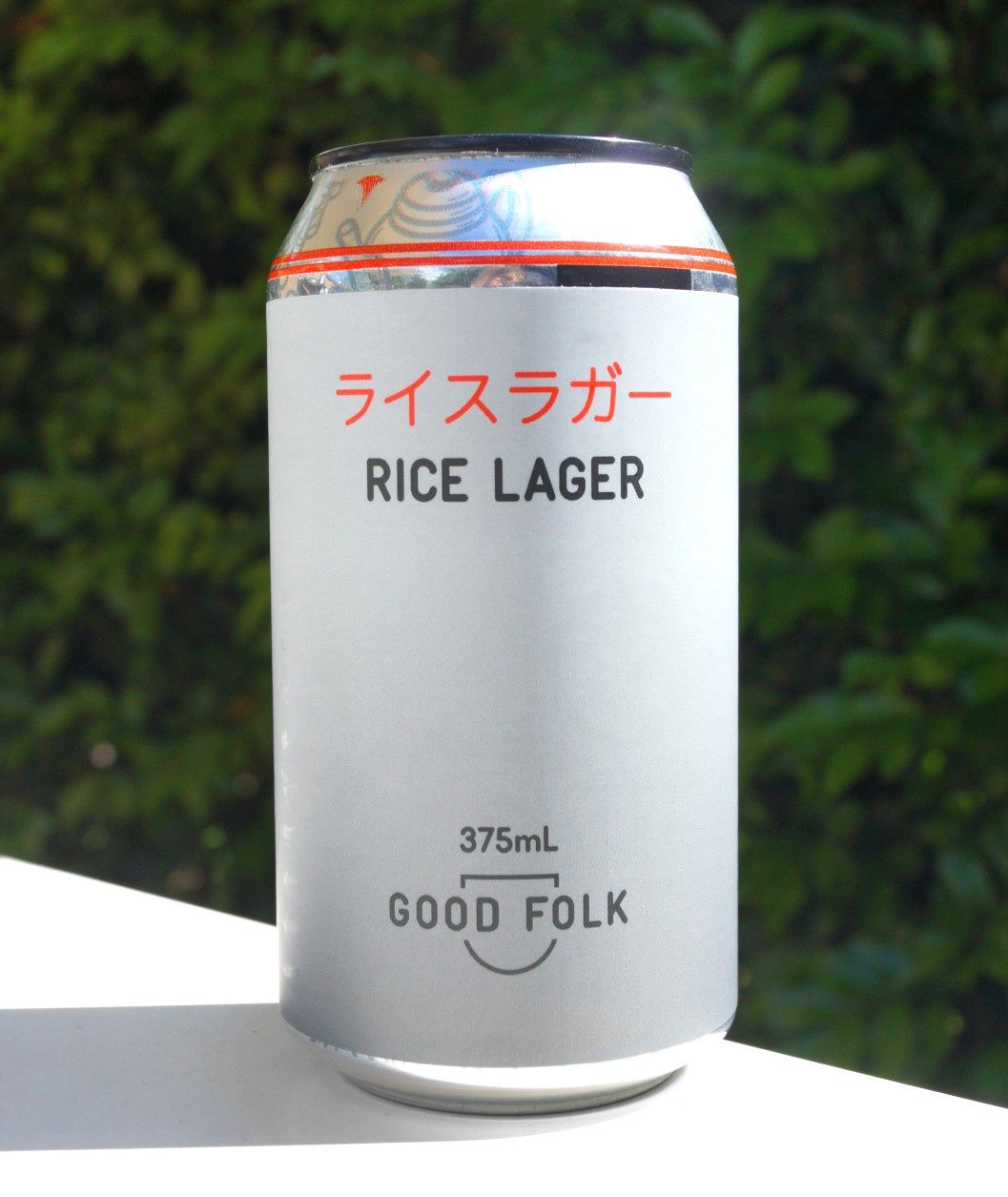 Good Folk Brewing Rice Lager