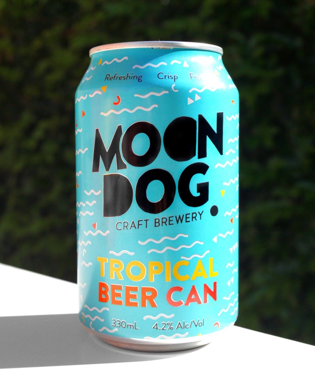 Moon Dog Tropical Beer Can
