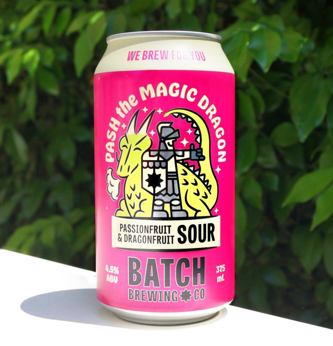 Batch Pash The Magic Dragon Passionfruit &amp; Dragonfruit Sour