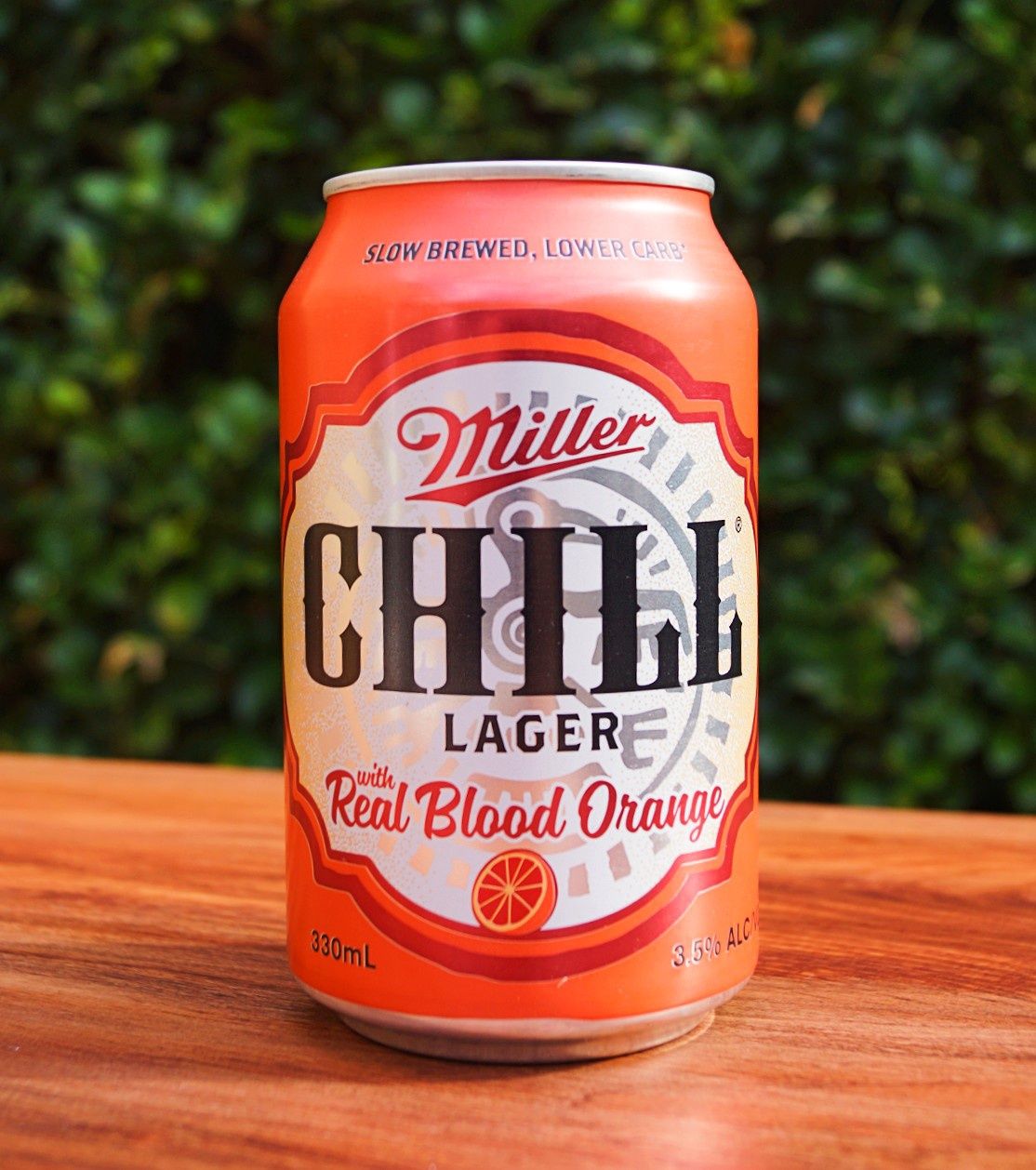 Miller Chill Lager with Blood Orange