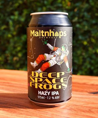 Maltnhops Deep Space Frogs Hazy IPA