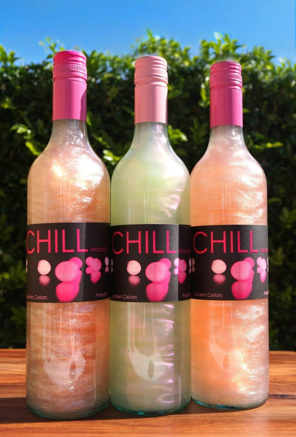 Pink, Pink, Pearl Glitter 3 Pack