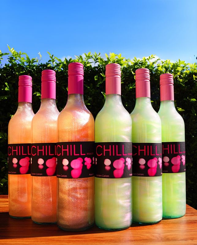 Pink and Pearl Glitter 6 Pack