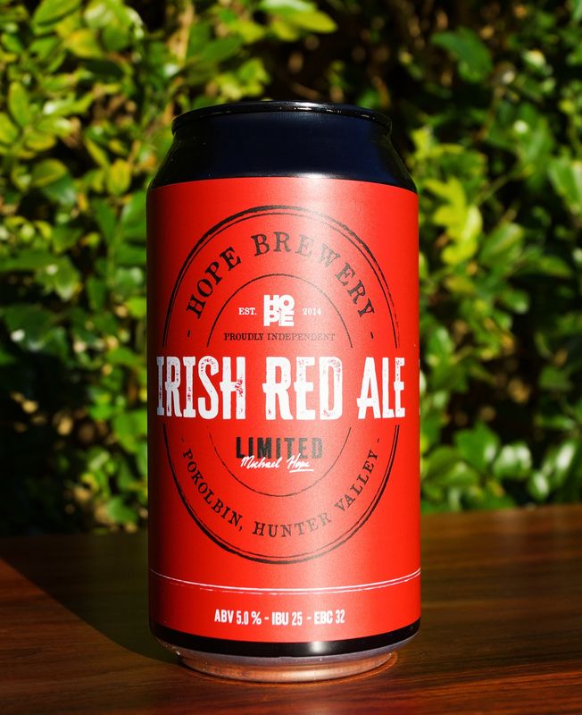 Hope Estate Irish Red Ale