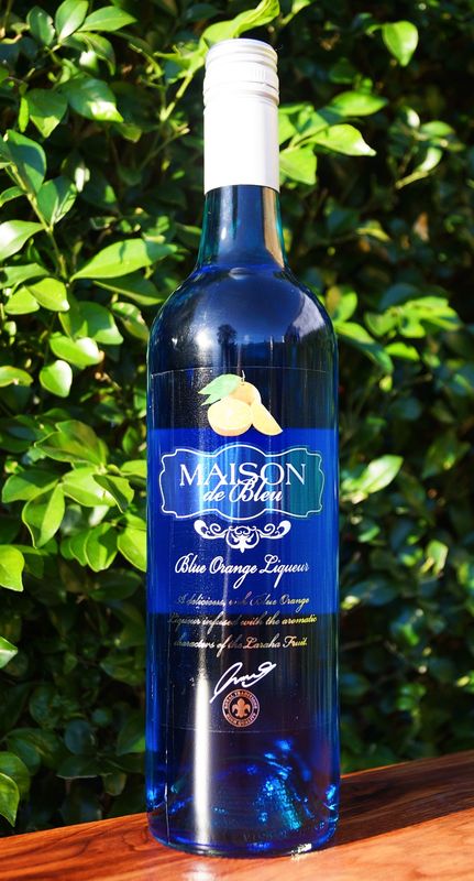 Maison Blue Curacao Blue Orange Liqueur