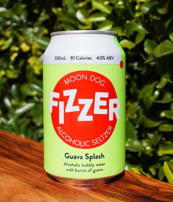 Moon Dog Fizzer Guava Splash Seltzer