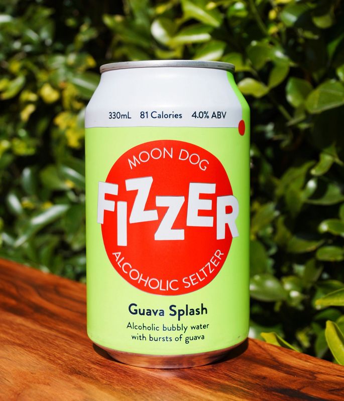 Moon Dog Guava Splash Seltzer
