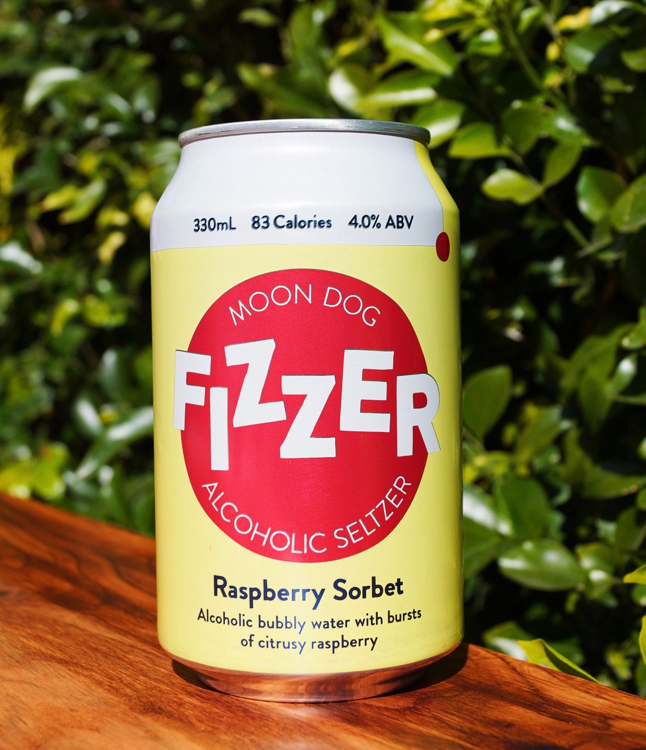 Moon Dog Raspberry Sorbet Seltzer