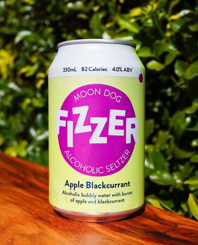 Moon Dog Fizzer Apple Blackcurrant Seltzer