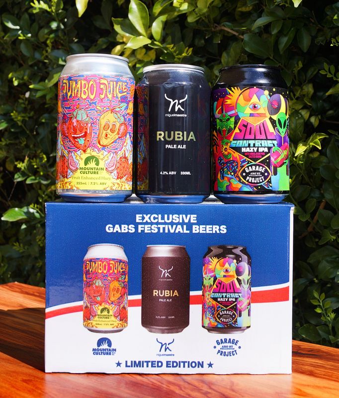 GABS Festival Beers 2025 6 Pack