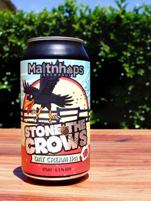 Maltnhops Stone the Crows Oat Cream IPA