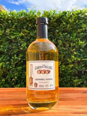 The Garden Cellars Caramel Vodka