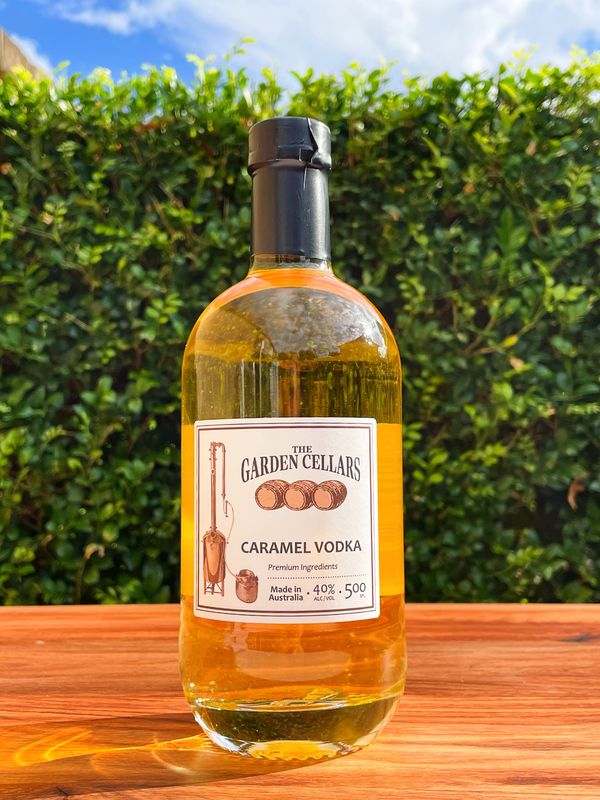 The Garden Cellars Caramel Vodka
