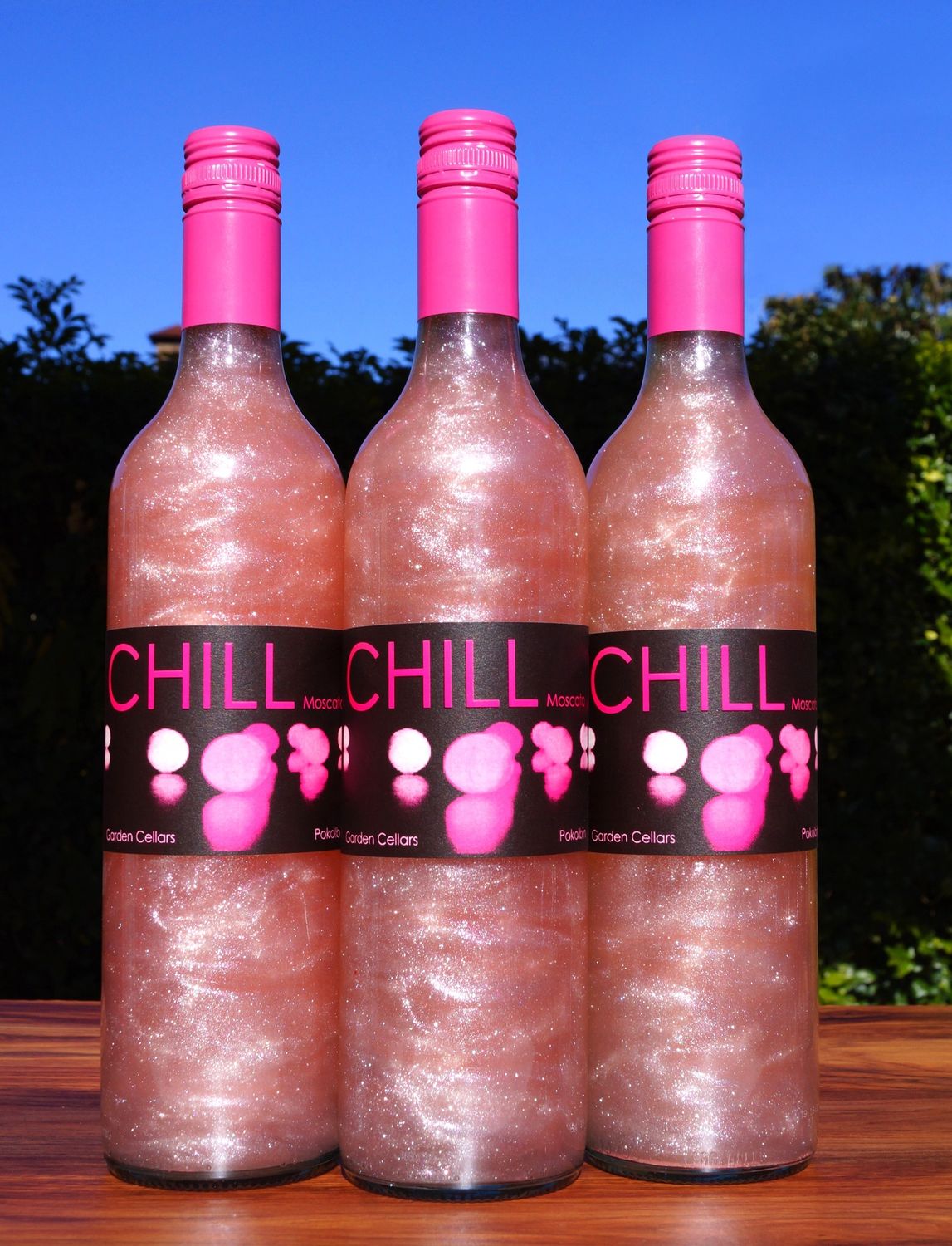 Pink Glitter Moscato, Label: Pink Glitter Moscato