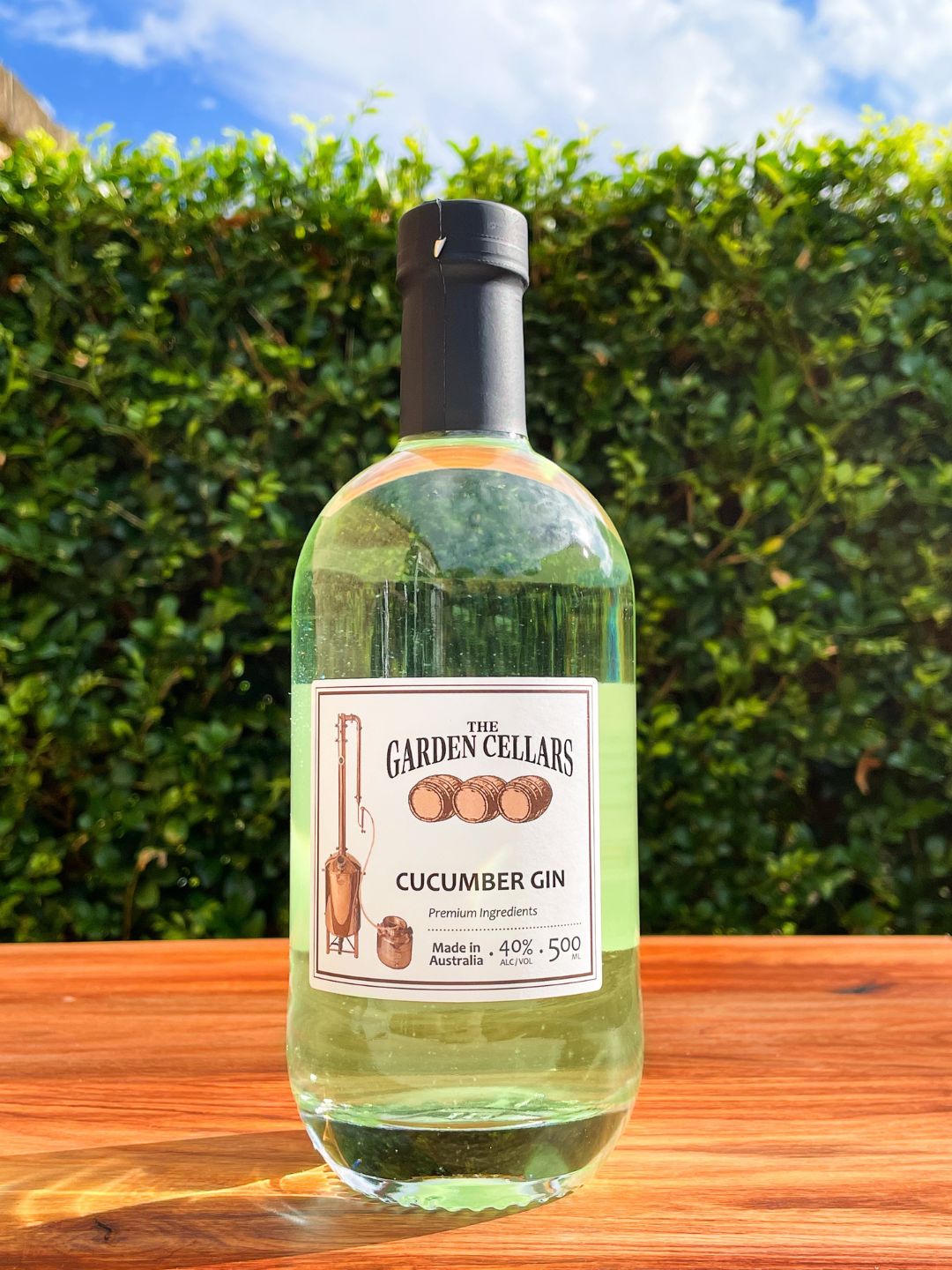 The Garden Cellars Cucumber Gin