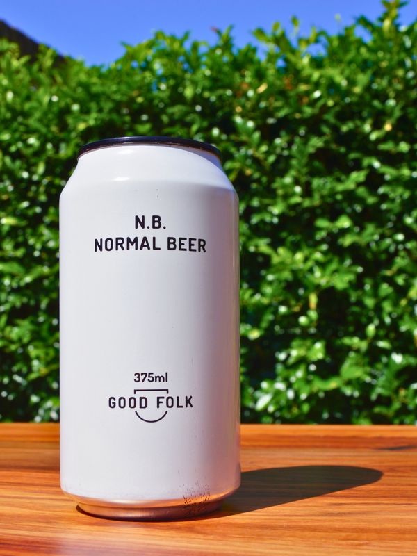 Good Folk Brewing N.B. Normal Beer Lager